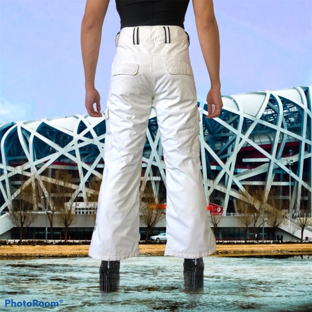 Bonfire Outerwear White Snow Pants Sz 30